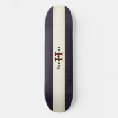 toon Paars skateboard met naam HAMbyWG (Voorkant)