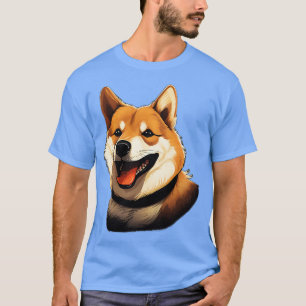 Toon Shiba Inu Hond Schattige Shiba Inu 5 T-shirt