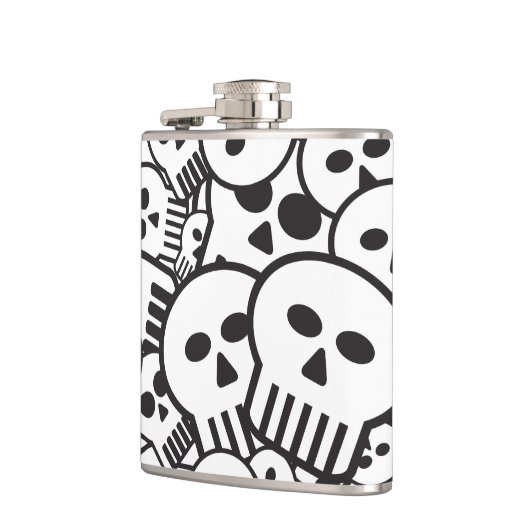 Toon skulls heupfles (Links)