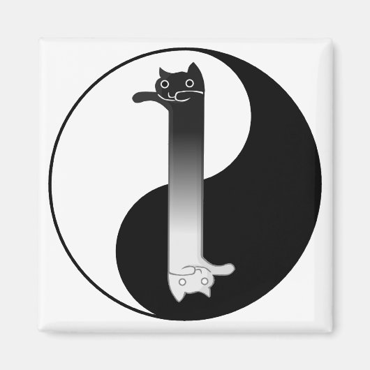 Toon Tao van Longcat Magneet (Voorkant)