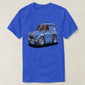 toon tekeningen van Morris Mini 1000 Blauw T-shirt (Design voorkant)