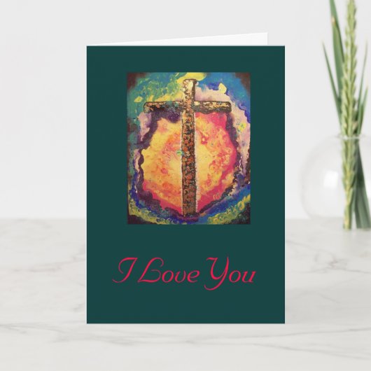 Toon uw Liefde met Geloof Kaart (Voorkant)