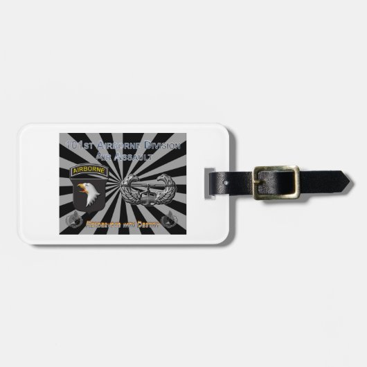 Toon uw trots in de enige luchtaanval van ons lege bagagelabel (Voorkant horizontaal)