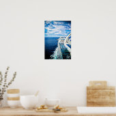 Toon van de Caraïbische Poster (Keuken)