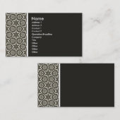 Toon van de textuur - Terrazzo 014 (201F1B) Visitekaartje (Voorkant / Achterkant)