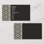 Toon van de textuur - Terrazzo (201F1B) Visitekaartje (Voorkant / Achterkant)