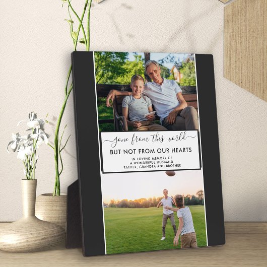 Toon van deze Wereld 2 Foto Herdenking Fotoplaat