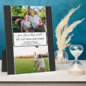 Toon van deze Wereld 2 Foto Herdenking Fotoplaat (Zijkant)