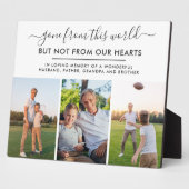 Toon van deze Wereld 3 Fotogedenken Fotoplaat (Zijkant)