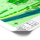 Toon van langwerpige Poster (16,5x11 inch bijgewer (Hoek)