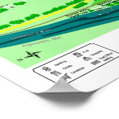 Toon van langwerpige Poster (23,38x16 inch bijgewe (Hoek)