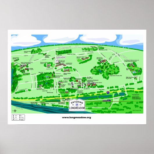 Toon van langwerpige Poster (23,38x16 inch bijgewe (Voorkant)