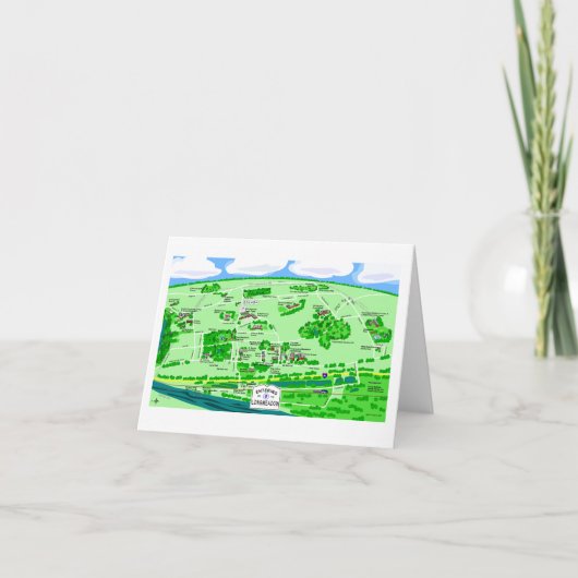 TOON van Longmeadow Notecards (5.6x4") werkte 2016 Kaart (Voorkant)