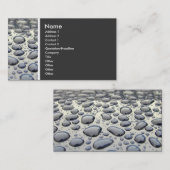 Toon van textiel (autohout) - II Visitekaartje (Voorkant / Achterkant)