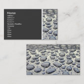 Toon van textiel (autohout) - IIa Visitekaartje (Voorkant / Achterkant)