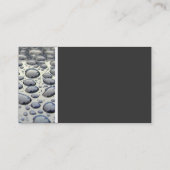 Toon van textiel (autohout) visitekaartje (Achterkant)