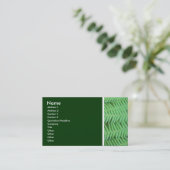 Toon van textiel (Ferns) Visitekaartje (Staand voorkant)