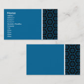 Toon van textiel (Honeycomb) I Visitekaartje (Voorkant / Achterkant)