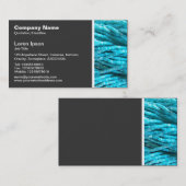 Toon van textiel - Rope van het Bead Visitekaartje (Voorkant / Achterkant)