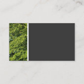 Toon van textiel (Trees II) Visitekaartje (Achterkant)