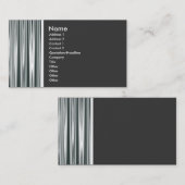 Toon van textuur (gordijn) visitekaartje (Voorkant / Achterkant)