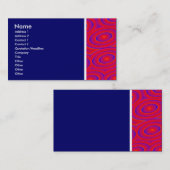 Toon van textuur (Resonaat) - IIa Visitekaartje (Voorkant / Achterkant)