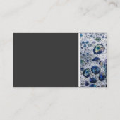 Toon van textuur - Slijpsoorten Visitekaartje (Achterkant)