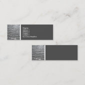 Toon van textuur (Zee) Mini Visitekaartje (Voorkant / Achterkant)