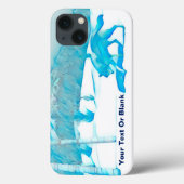 Toon Wolf in WInter Hoesje-Malte iPhone Geval Case-Mate iPhone Case (Achterkant)
