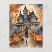 Toonaangevend op de manier waarop heks AI is gegen Briefkaart (Voorkant)