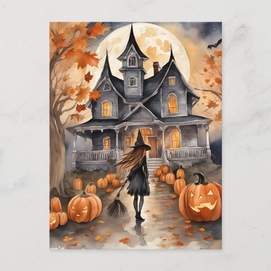 Toonaangevend op de manier waarop heks AI is gegen Briefkaart (Voorkant)