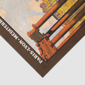 Toonaangevend papier voor reisaffiche in Rome (Detail)