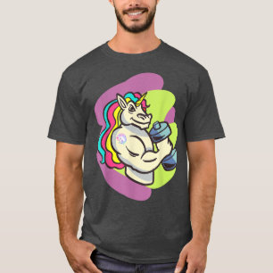 Toonaangevende gym, Dumbbell Bodybuilder T-shirt