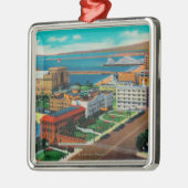 Toonaangevende Ocean Avenue met Auditorium Metalen Ornament (Links)