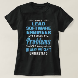 Toonaangevende software engineer t-shirt