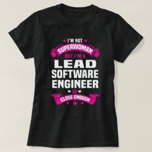 Toonaangevende software engineer t-shirt