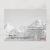 Toonaanschap over de Alpen Briefkaart (Achterkant)