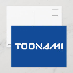 Toonami Digital Font Logo Briefkaart