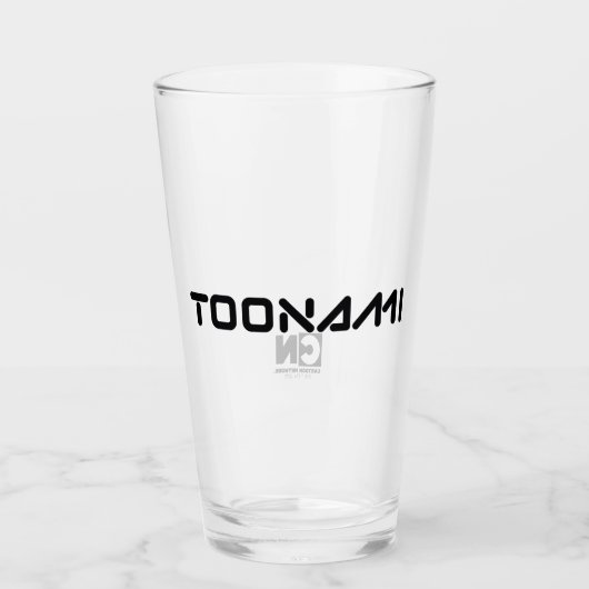 Toonami Digital Font Logo Glas (Voorkant)