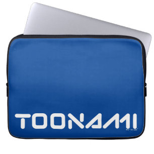 Toonami Digital Font Logo Laptop Sleeve