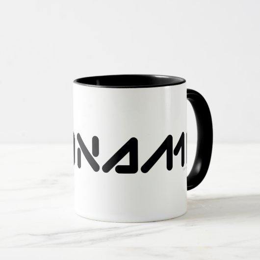 Toonami Digital Font Logo Mok (Voorkant rechts)