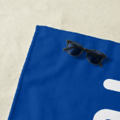 Toonami Digital Font Logo Strandlaken (In situ)