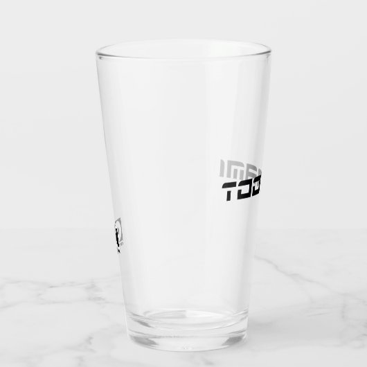 Toonami Futuristic Font Logo Glas (Rechts)