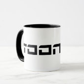 Toonami Futuristic Font Logo Mok (Voorkant links)