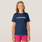 Toonami Futuristic Font Logo T-shirt (Voorkant volledig)