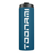 Toonami Futuristic Font Logo Thermosbeker (Voorkant)