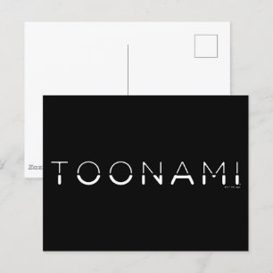 Toonami Split Font Logo Briefkaart