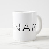 Toonami Split Font Logo Grote Koffiekop (Voorkant rechts)