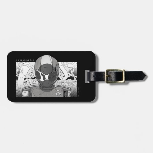 Toonami TOM 5 Countdown Comic Bumper Bagagelabel (Voorkant horizontaal)