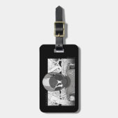 Toonami TOM 5 Countdown Comic Bumper Bagagelabel (Voorkant verticaal)